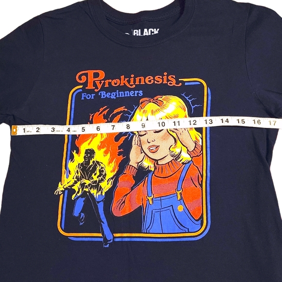 Black Matter | Pyrokinesis For Beginners Tshirt - Picture 3 of 5
